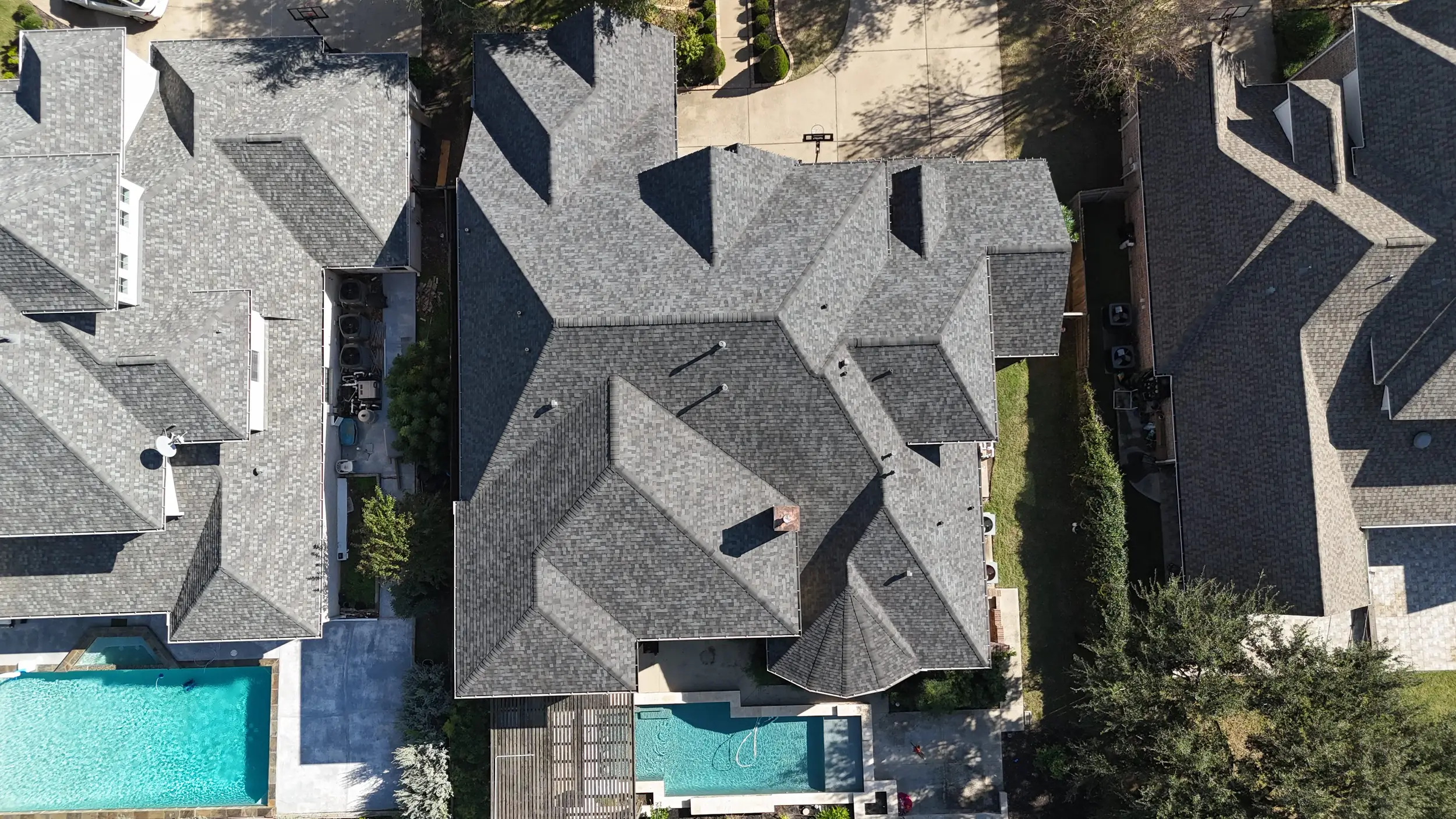 roofing job complete